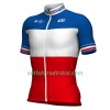 Fahrradbekleidung Radtrikot Kurzarm + Trägershorts 2017 FDJ Französische Meister
